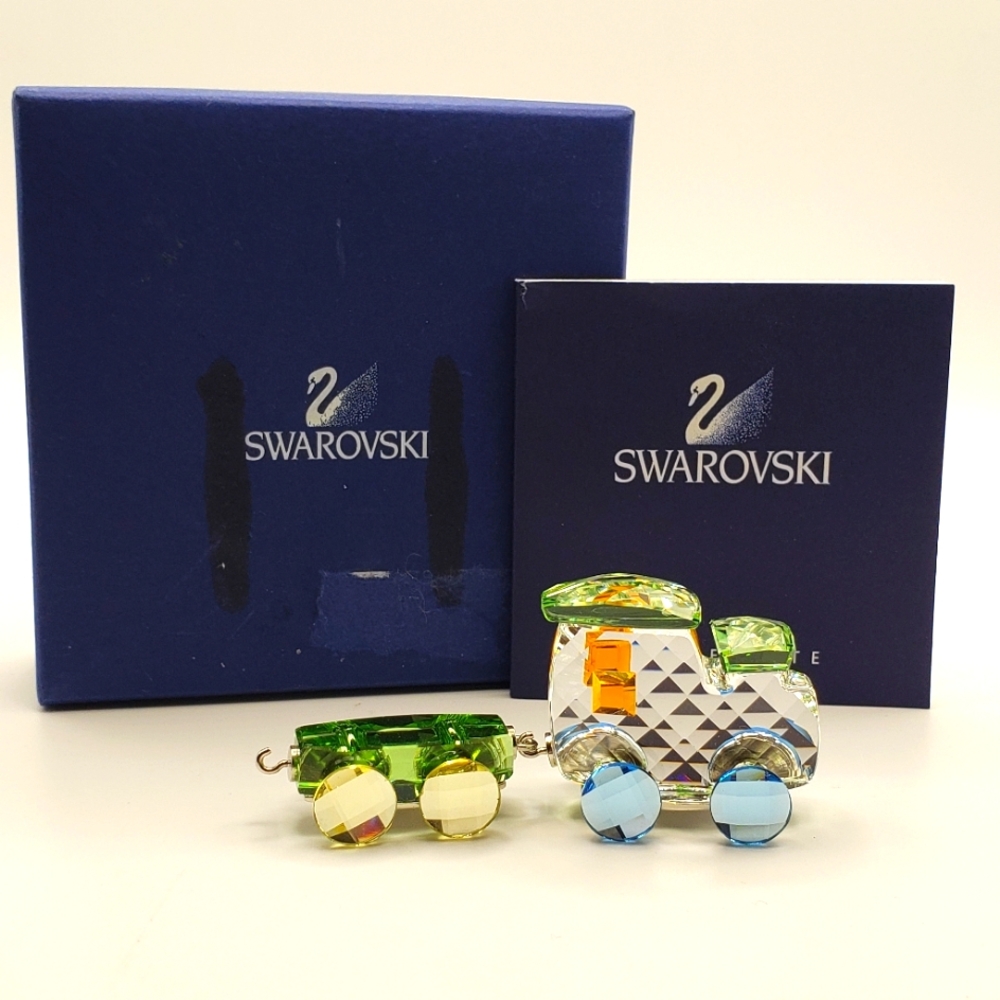 Swarovski Crystal Tim The Train Figurine